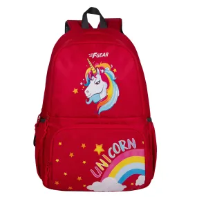 Unicorn 22L Red Kids Backpack