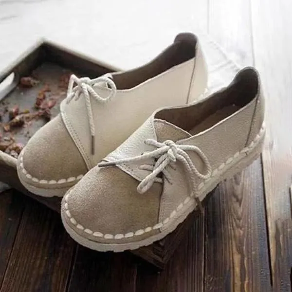 Women's Casual Round Toe Strap Peas Shoes 46521506S